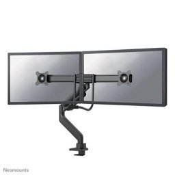 Suport birou dublu pentru monitoare Neomounts DS75-450BL2, Diagonala 17"-32", Greutate maxima 8kg per monitor, VESA 75x75~100x100mm, Negru