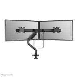 Suport birou dublu pentru monitoare Neomounts DS75S-950BL2, Diagonala 17"-32", Greutate maxima 8kg per monitor, VESA 75x75~100x100, Negru