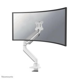 Suport birou pentru monitor ecran curbat Neomounts DS70PLUS-450WH1, Diagonala 17-49", Greutate maxima 18 kg, VESA 75x75~100x100, Alb