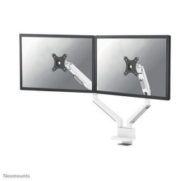 Suport birou dublu pentru monitoare Neomounts DS70-250WH2, Diagonala 17"-32", Greutate maxima 9 kg per monitor, VESA 75x75~100x100, Alb