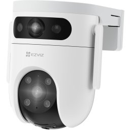 Camera de supraveghere EZVIZ CS-H9C-R100-8H33WKFL, 3MP+3MP 2K, exterior/interior, vizibilitate nocturna 30m, WiFi, audio, 130°, 2.8mm