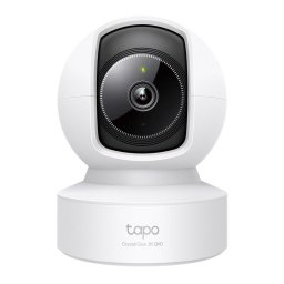 Camera supraveghere de interior TP-LINK TAPO C222, WIFI, PAN/TILT, 2K QHD 2560x1440, 15fps, Microfon si Difuzor, Detectie cu AI, Alb