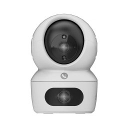 Camera de supraveghere interior Ezviz H7C 44WF, 2K+, IR 15m, Apelare bidirectionala cu buton tactil, Auto Tracking, Suport MicroSD 512GB si stocare Ezviz CloudPlay, Microfon, Detectare forma umana/vehicul AI, Wi-Fi 6 cu banda dubla 2.4GHz si 5GHz