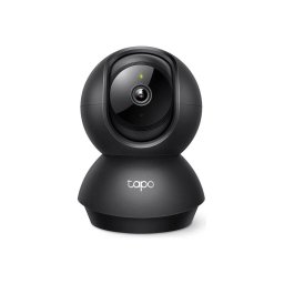 Camera de supraveghere Smart TP-Link Tapo C201 cu Pan/Tilt 360 grade, Full HD 1080P, Utilizare Baby Monitor Wireless Audio Video, Night Vision, Detectare inteligenta, Two-Way Audio, Alarma sonora si luminoasa, Control Vocal, IP Wi-Fi, Mod Privacy