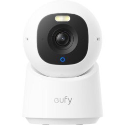 Camera de supraveghere de interior EUFY E30 T8417321, IR color, 4K, Wi-Fi, AI, Alb