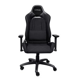 Scaun gaming Trust GXT 714 Ruya, greutate maxima suportata 150 kg, inaltime adjustabila scaun 10 cm, baza stea cu 5 roti, Negru