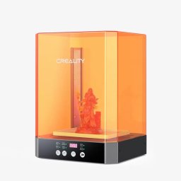 Masina de Spalare si Uscare CREALITY Wash & Curing UW-03 pentru Modele 3D din Rasina Lumina UV Platforma Rotativa Putere 60W Negru/Portocaliu