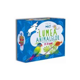 Istet de mic! Lumea animalelor 2-5 ani romana-engleza