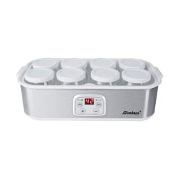 Aparat pentru preparat iaurt JM3 25W Timer Control temperatura 8 recipiente Inox