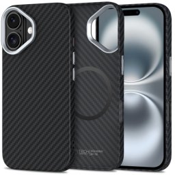 Husa Iphone 16 Tech-Protect Ion Carbon magsafe