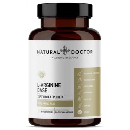 L-ARGININE BASE sprijina circulatia, recuperarea dupa efort si imunitatea Natural Doctor