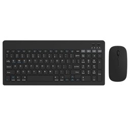 KIT TASTATURA SI MOUSE WIRELESS NEGRU OMEGA