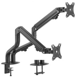 GEMBIRD MA-DA2-02 Monitor stand dupla pe masă montabil 17"-32"