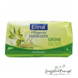 Sapun solid cu masline verzi si glicerina 100g Elina Med