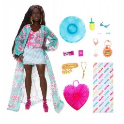 Papusa Barbie Extra Fly, Mattel, 15 Accesorii