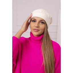 Kesi Women's cap Uliana K408 dark ecru