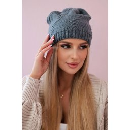 Kesi Women's cap Lorena K377 light grey