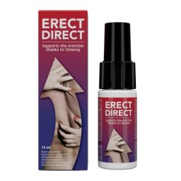 Erect Direct Spray 15 ml Sustine Erectia cu Ginseng si Ginkgo Biloba Efect Rapid