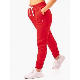 Ryderwear Pantaloni sport pentru femei Ultimate High Waisted Red XS