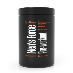 GymBeam Men‘s Force Pre-Workout 420 g mango - maracuja