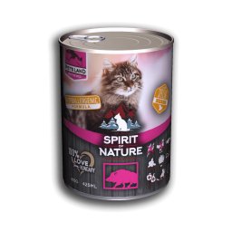 Hrana umeda premiun pisici, cu mistret, Spirit of Nature, 415 g