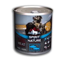 Hrana umeda premium pentru caini, cu somon si ton, Spirit of Nature, 800 g