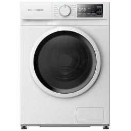 Masina de spalat rufe HWM-M814IVSMNA+++, 8 kg, 1400 rpm, Clasa A, Motor inverter, Display digital, Blocare acces copii, Alb