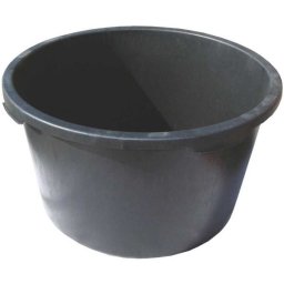 Cada/Butoi Plastic 500L, Negru, Ø105 cm – Depozitare Apa, Gospodarie