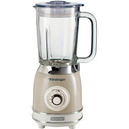 Mixer Ariete Vintage glass mug, blender (cream)