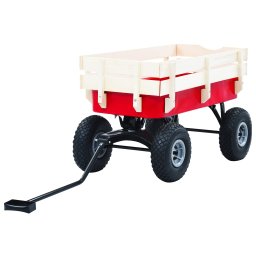 Carucior manual, 150 kg, rosu GartenMobel Dekor
