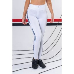 LABELLAMAFIA Colanți pentru femei Essentials Black&White L