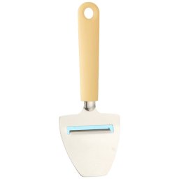 Cutit pentru branza Brabantia Tasty+ 1003306, Lama lustruita cu ultrasunete, Otel inoxidabil, Galben