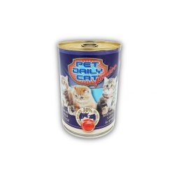 Hrana umeda pentru pisici junior, cu ficat, Pet Daily Cat, 415 g