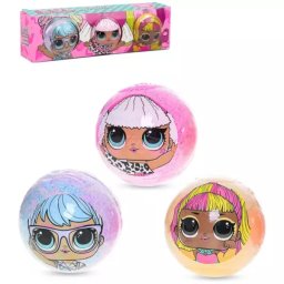 L.O.L.: Set de bombe de baie parfumate - 3 buc.