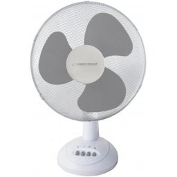 Ventilator de birou EHF003WE, 40W, Alb/Gri