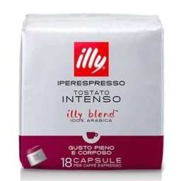 Cafea illy 18 capsule iperespresso INTENSO