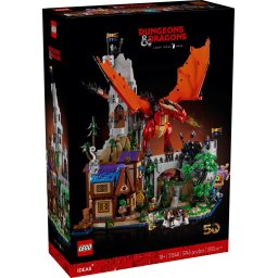 LEGO® Ideas 21348 - Dungeons & Dragons: Povestea dragonului rosu