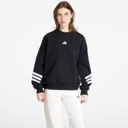 Hanorac adidas Future Icons Three Stripes Sweatshirt Black