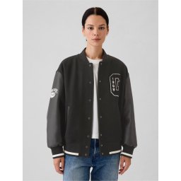 GAP Wool Oversize Bomber Jacket - Ladies