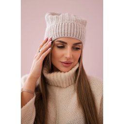 Kesi Cap with fleece Anna K238 beige