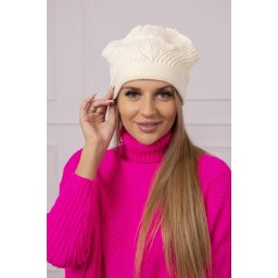 Kesi Women's cap Uliana K408 dark ecru