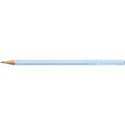 Creion grafit B rotund sparkle 2024 Faber-Castell, bleu sky