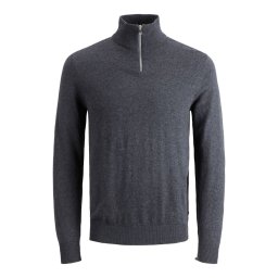 JACK & JONES Pulover 'JJEEmil' gri metalic