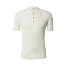 DAN FOX APPAREL Tricou 'Ferdinand' alb natural