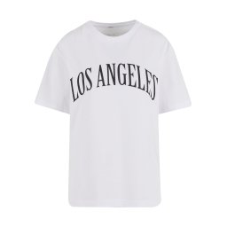 Miss Tee Tricou 'Los Angeles City' negru / alb