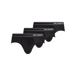 Karl Lagerfeld Slip negru / alb