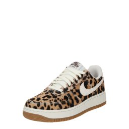 Nike Sportswear Sneaker low 'AIR FORCE 1 '07' maro / negru