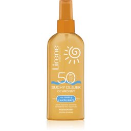 Lirene Sun care ulei de bronzat pentru piele uscata rezistent la apa SPF 50 150 ml