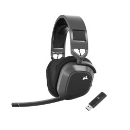Casti HS80 MAX Wireless, Steel Gray/ Gri Metallic, Casti Gaming