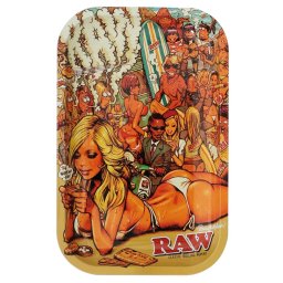 Raw x RJB Tava de Rulat Summer Beach 27,5 x 17,5cm